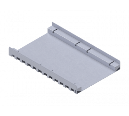 Лоток Mega ЛВМП-50.65.ХХ.100-M4-СТ-ОС стандартний DN500